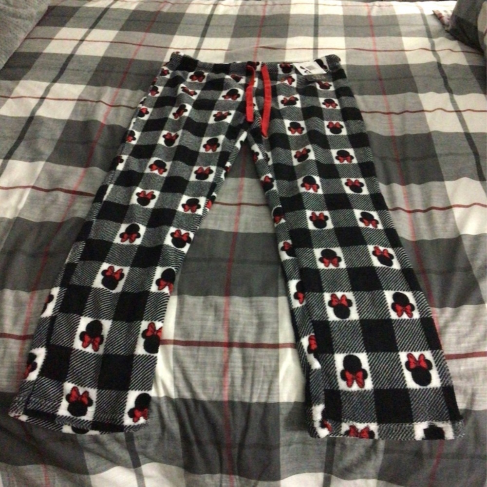 Womens Disney flannel lounge pants